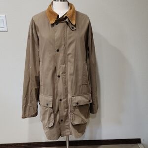 Vintage Chaps Ralph Lauren Chore Coat Barn Jacket Corduroy Collar Blanket Lined